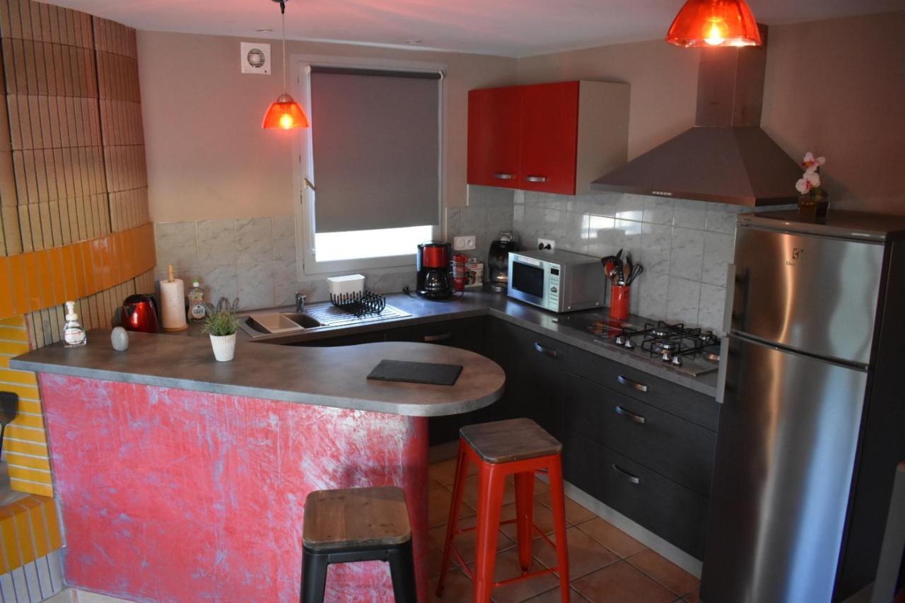 Villa les palmiers des causses à Saint-Rome-de-Tarn Extérieur photo